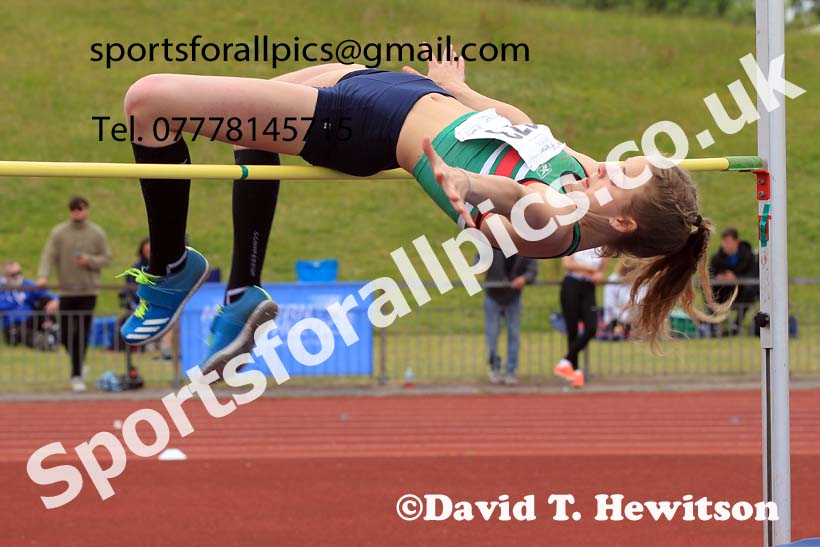 Senior womens high jump, 2022 Northern Senior and Under-20 Champs., Wavertree Athletics Centre, Liverpool. Photo: David T. Hewitson/Sports for All Pics